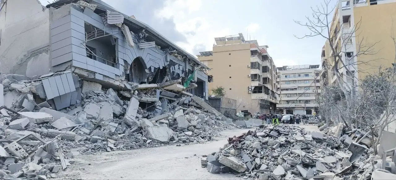 Бейрут после израильских ударов. 