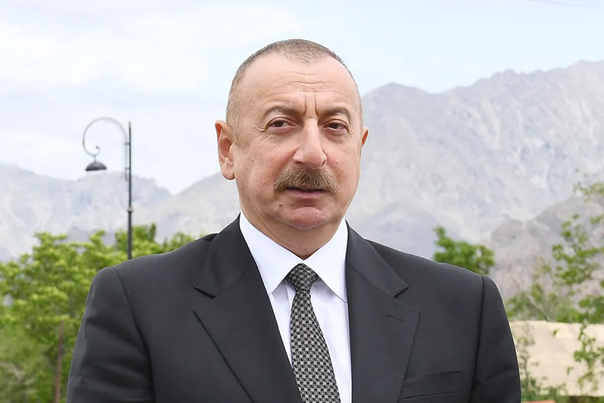 Президент Азербайджана Ильхам Алиев
