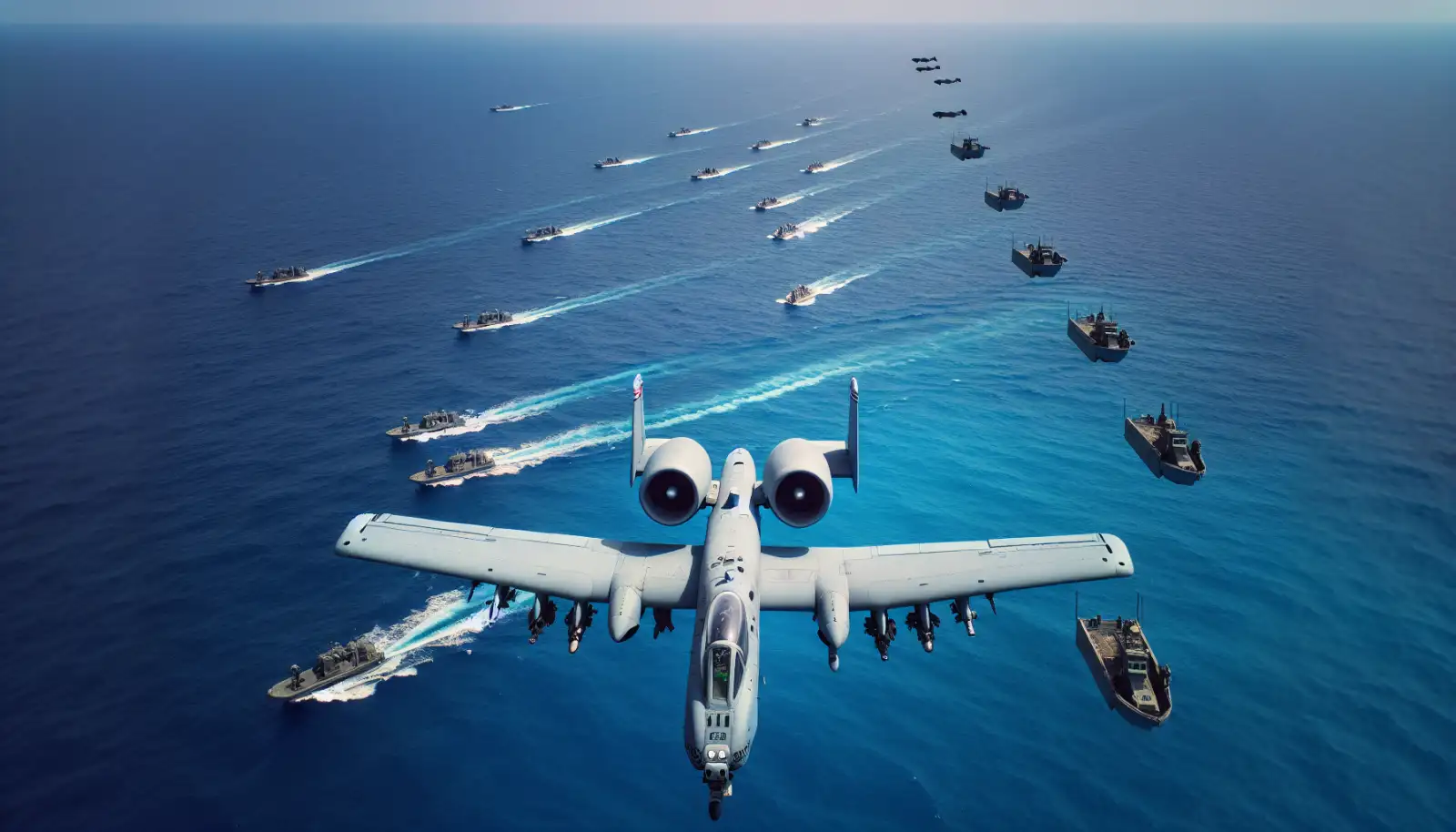 А-10, художественное изображение. 