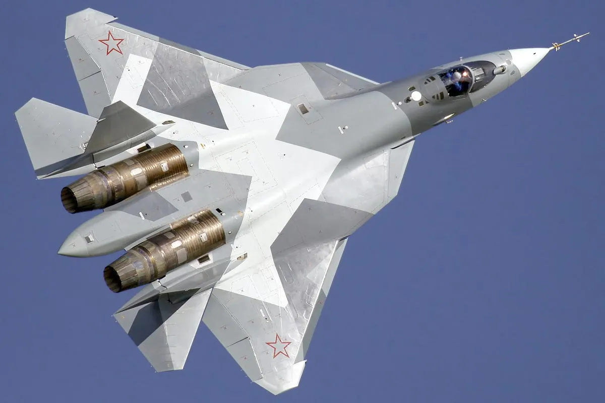 Истребитель Су-57. Истребитель Су-57.