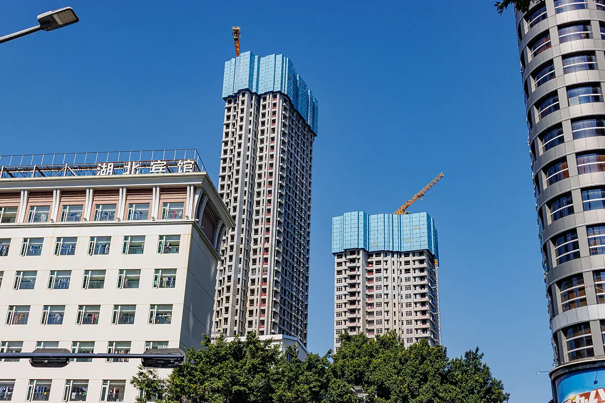 Стройка в Китае