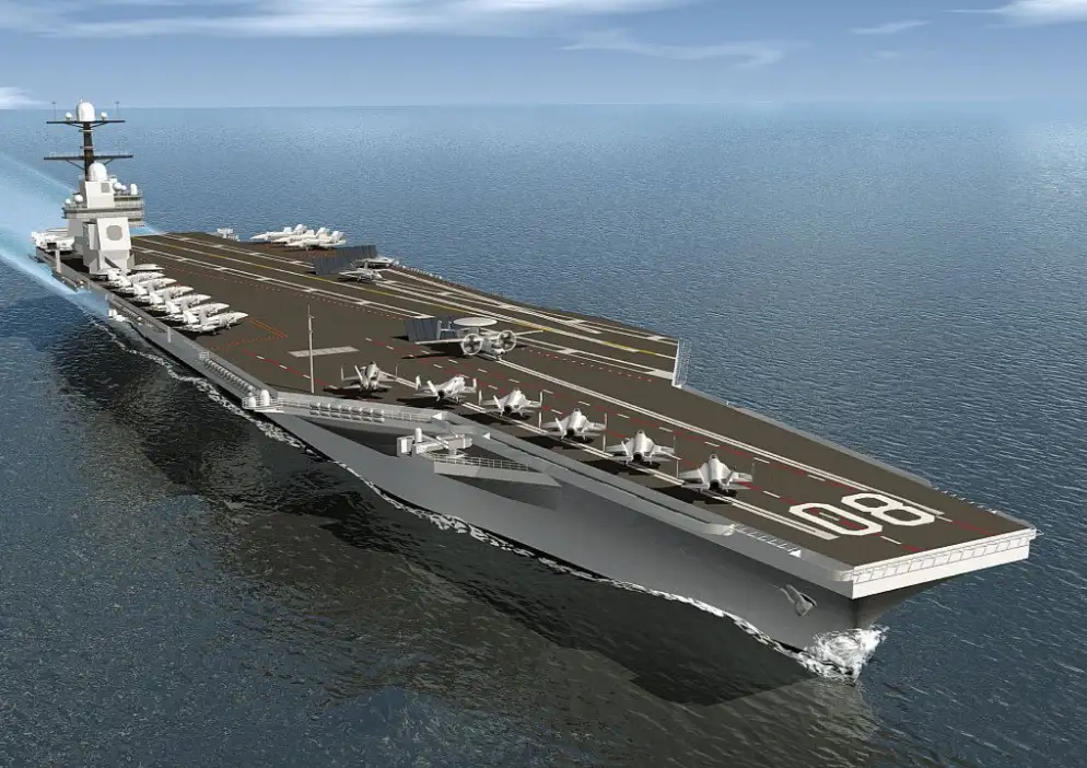 USS Enterprise (CVN-80). Компьютерная модель. USS Enterprise (CVN-80). Компьютерная модель.