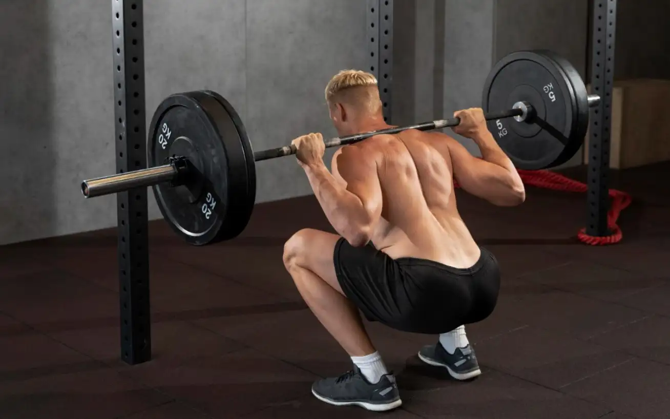 Приседания.