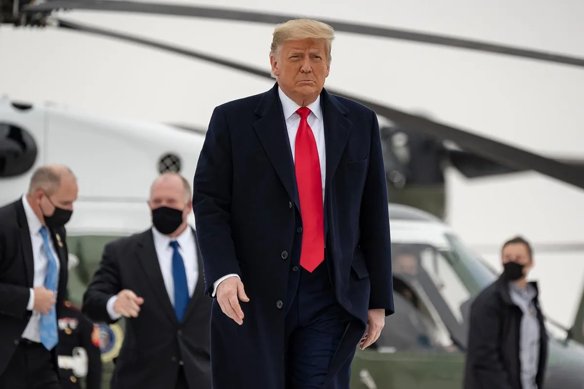 Экс-президент США Дональд Трамп. Экс-президент США Дональд Трамп.