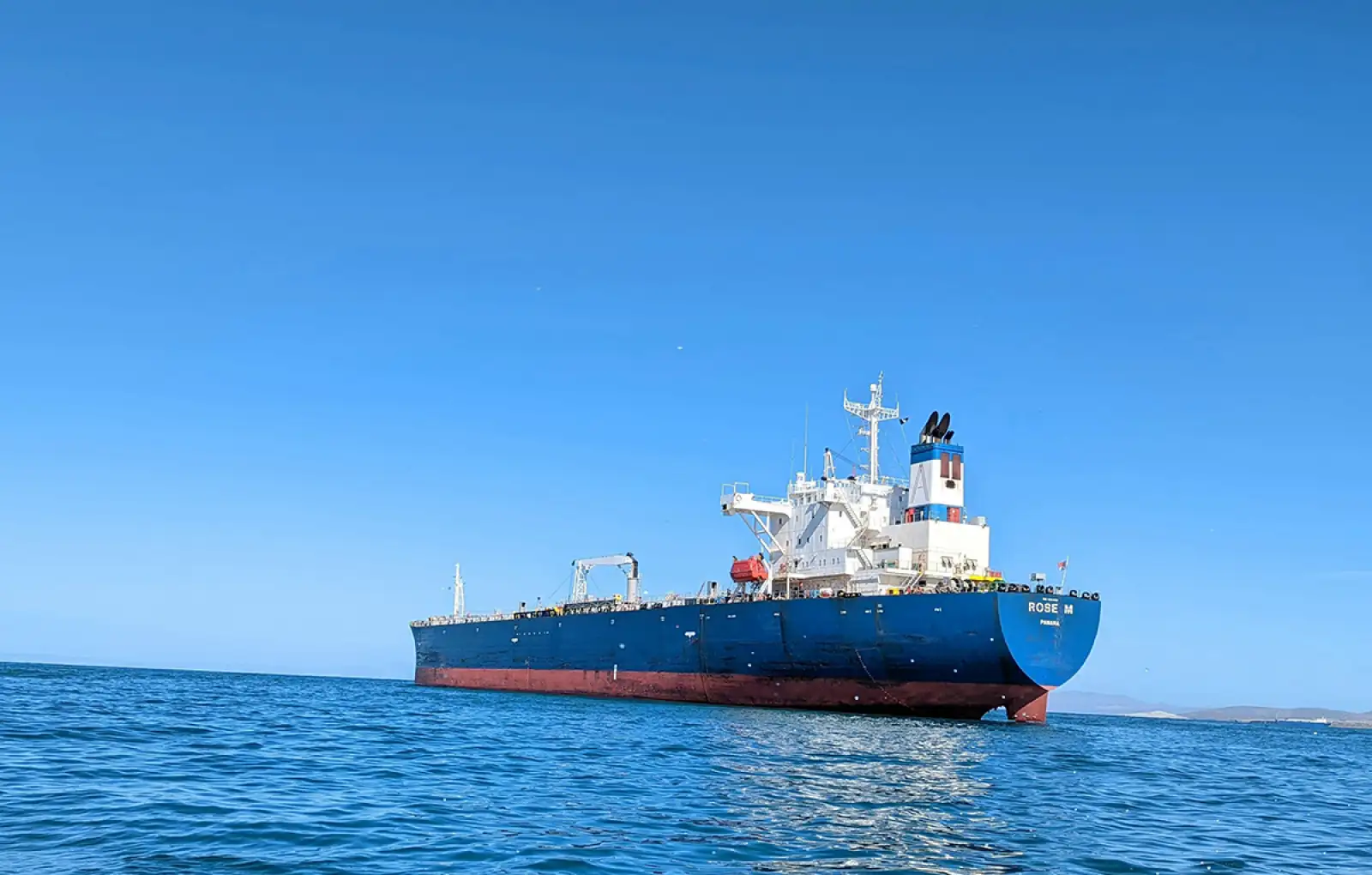 Нефтяной танкер. 