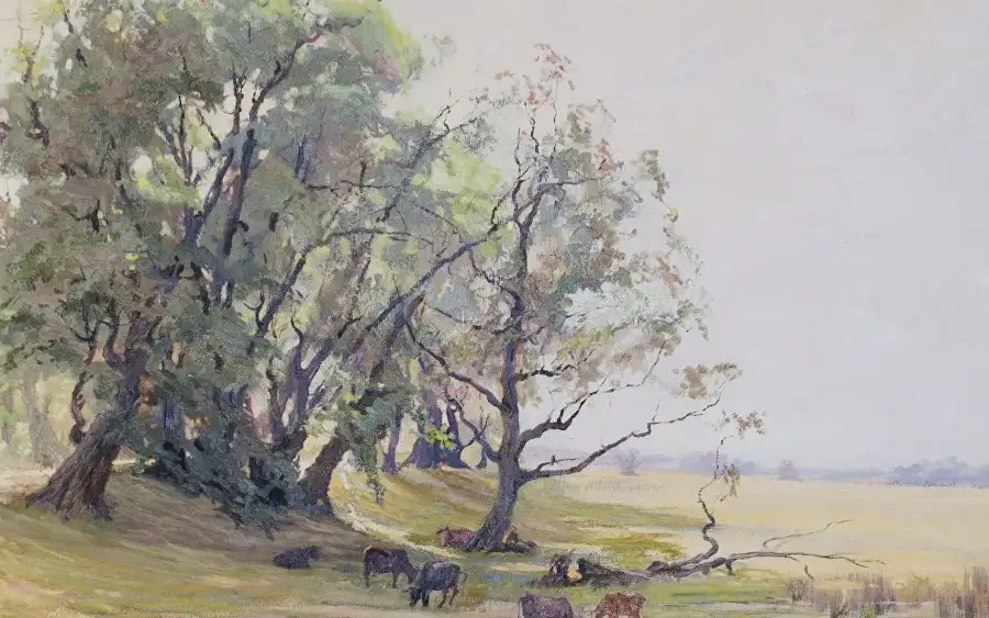 Фрагмент экспозиции выставки «Не Малый Манеж» Игоря Мясникова. 