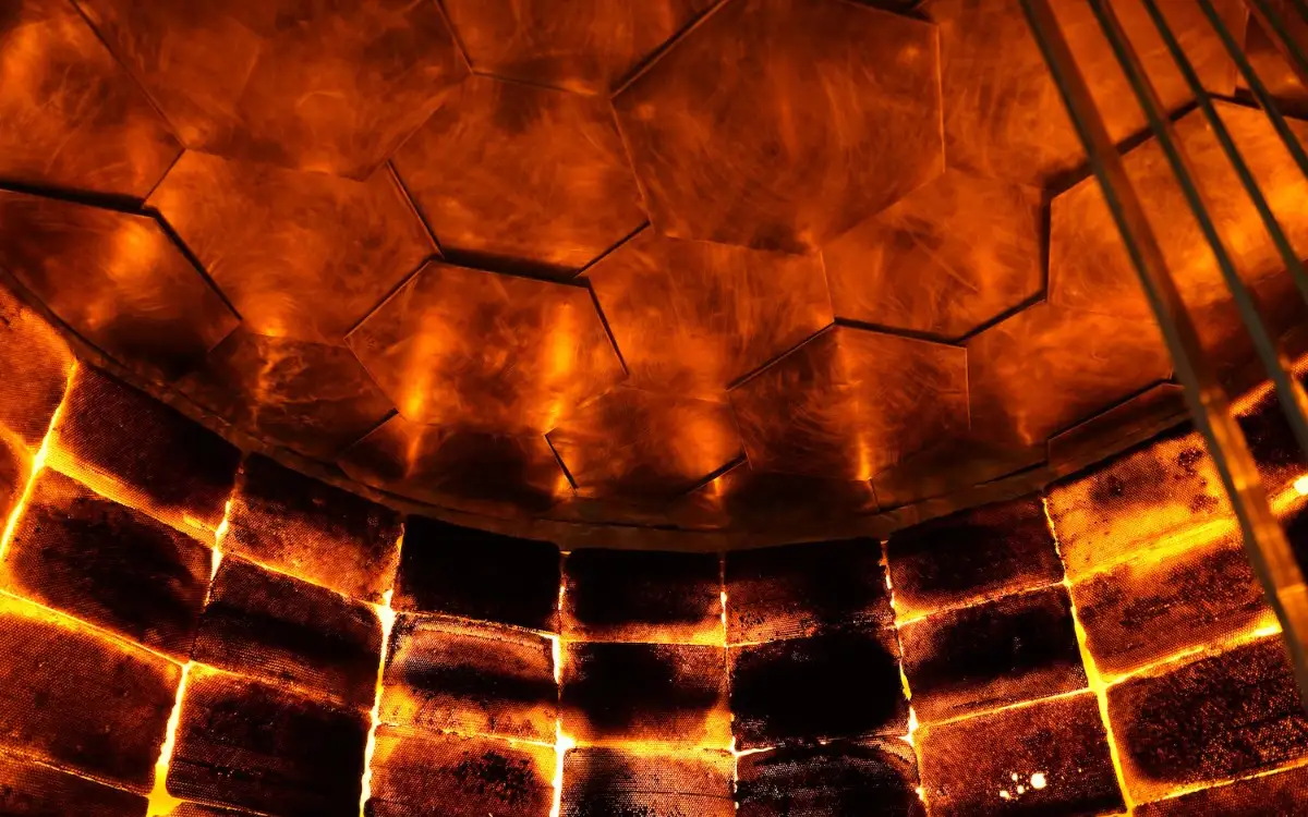 Фрагмент экспозиции выставки «Источник» Инны Савченко. 