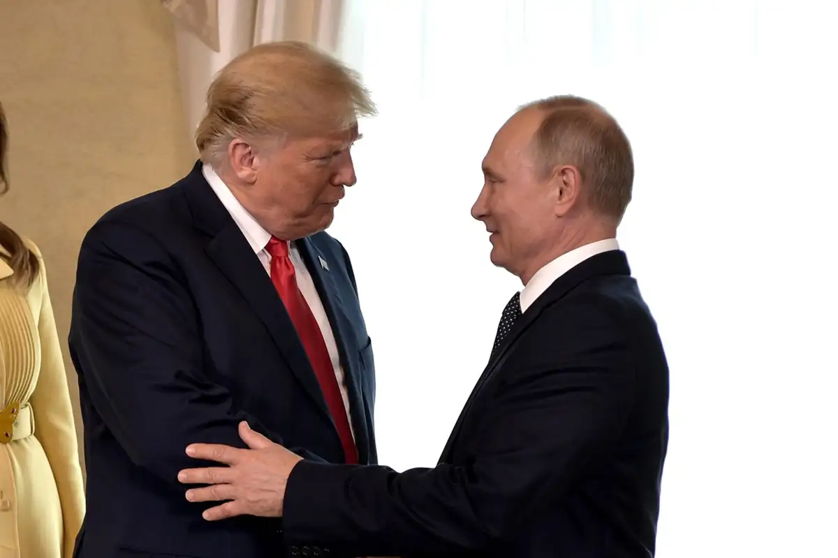 Владимир Путин, Дональд Трамп. 