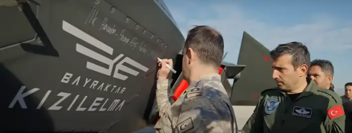 Беспилотный истребитель Kizilelma. 