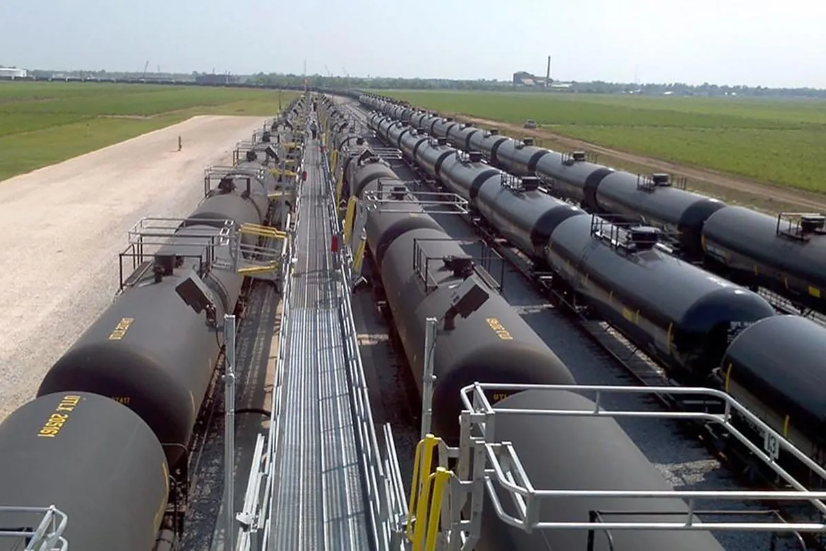 Транспортировка нефтепродуктов.