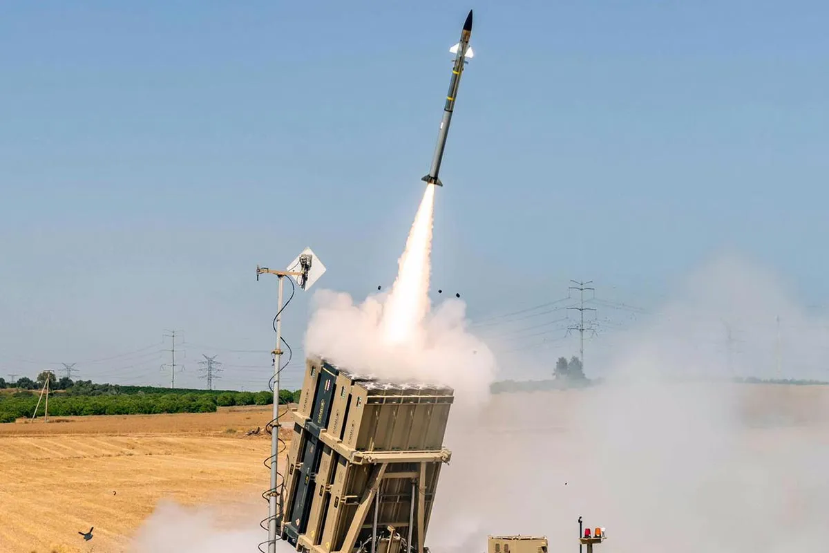 Система ПВО Израиля Iron Dome (железный купол).