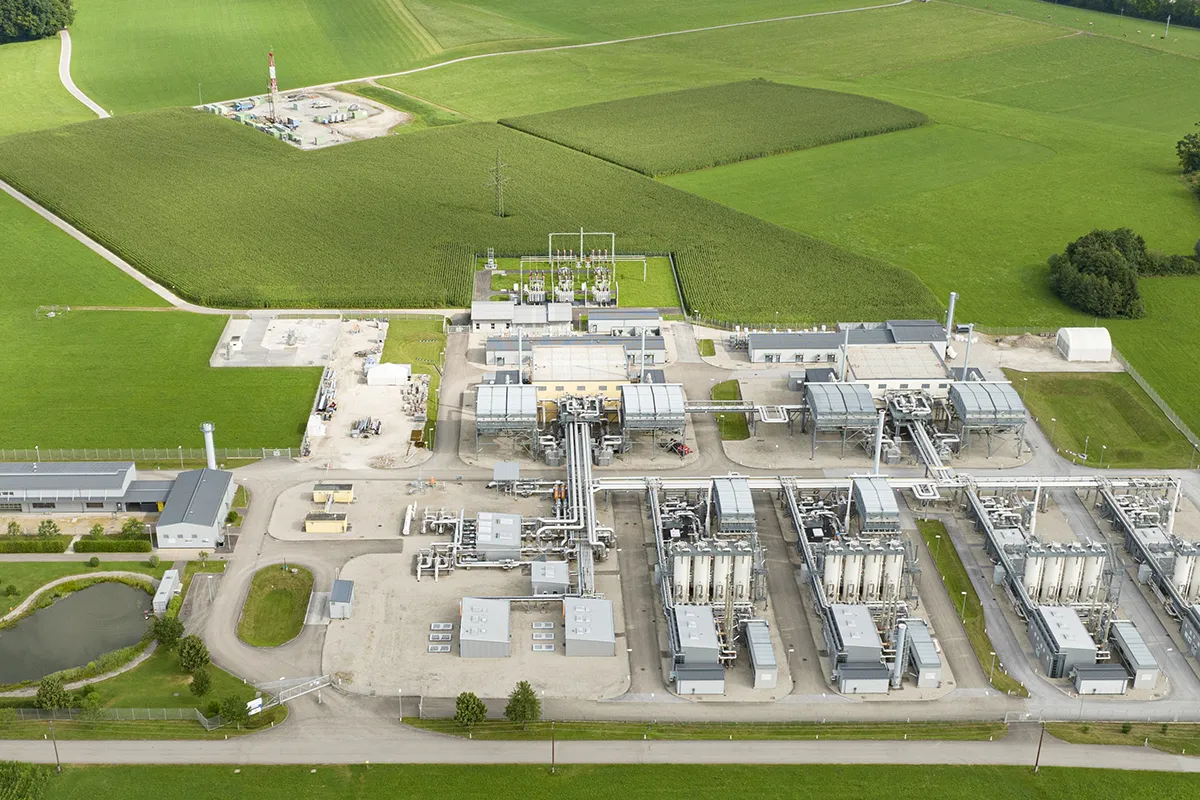 Газовое хранилище в Австрии
