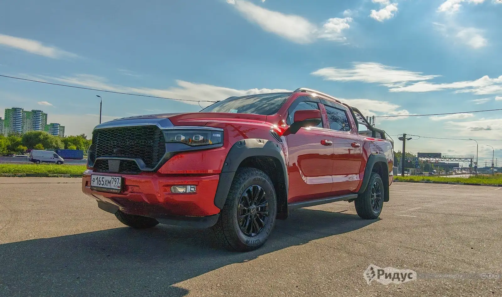 Foton Tunland V9 с бензиновым двигателем. 