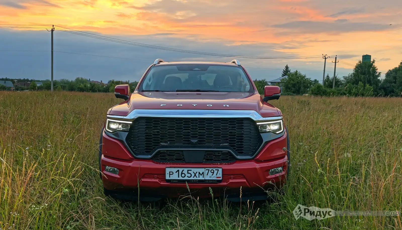 Foton Tunland V9 с бензиновым двигателем. 
