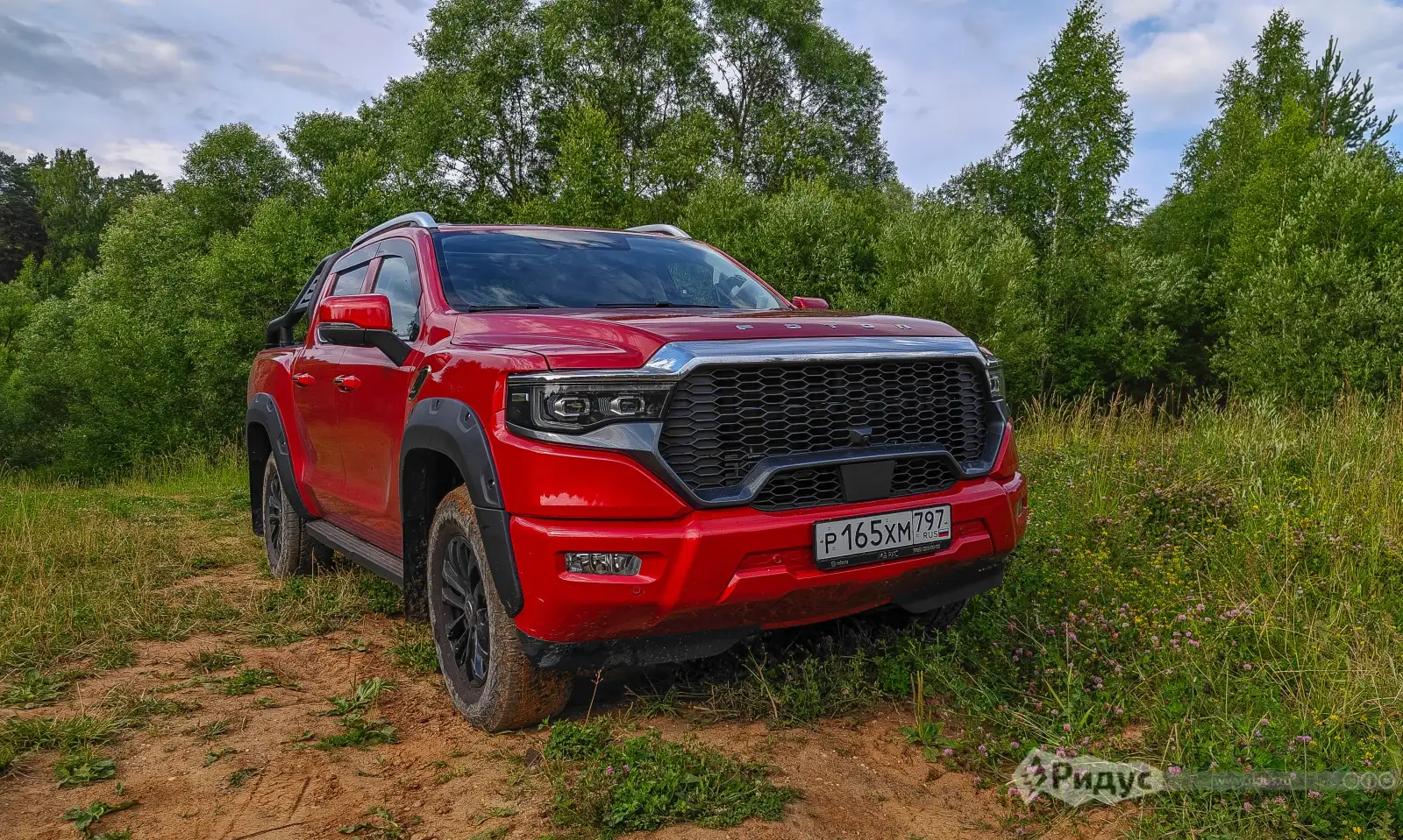 Foton Tunland V9 с бензиновым двигателем. 