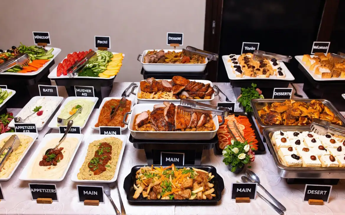 Шведский стол.