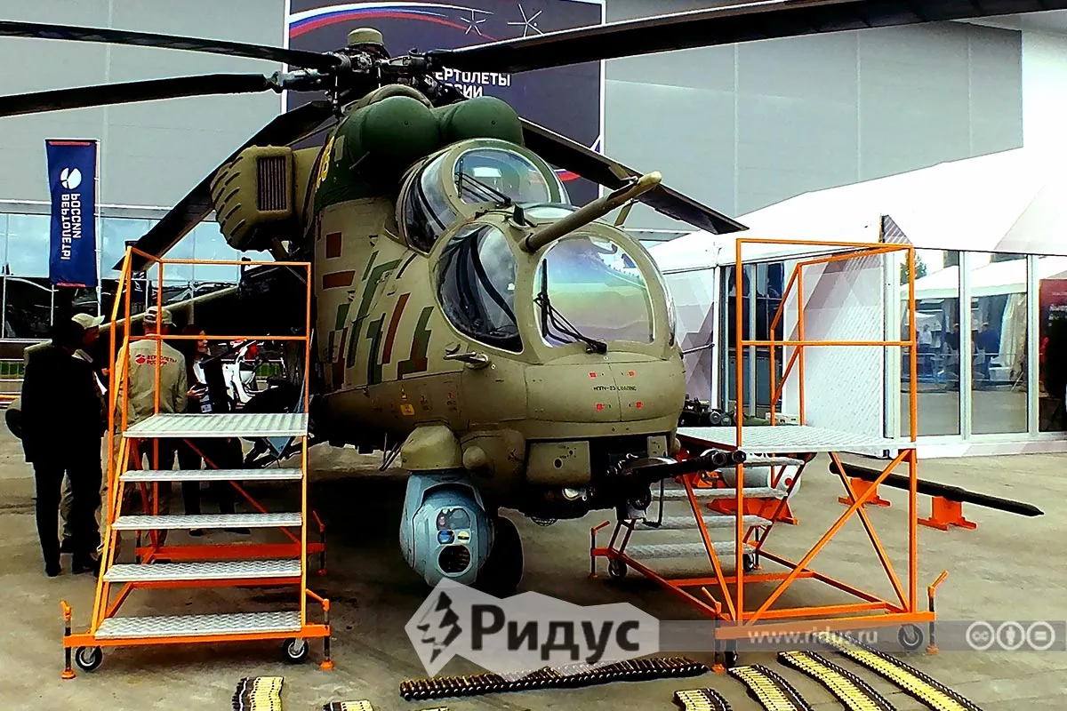 Вертолет Ми-35П. Вертолет Ми-35П.