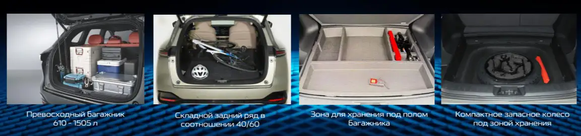 CHANGAN CS75PLUS AWD, багажник.  