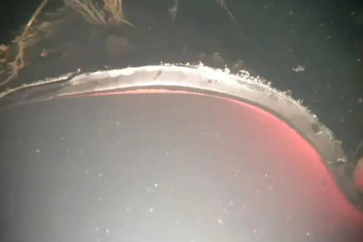 Место взрыва.