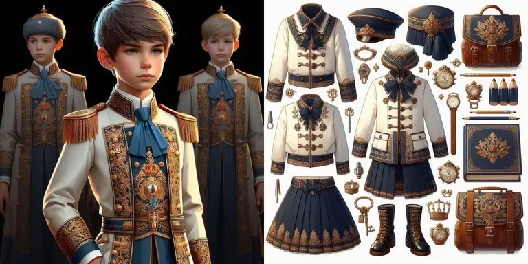 Идея о разработке школьной формы для российских школьников в стиле императорской России от Виталия Милонова