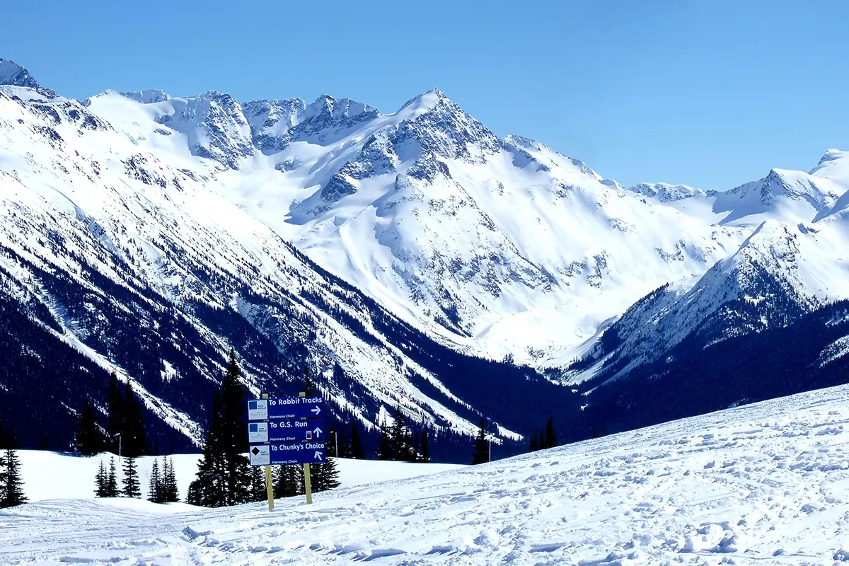 Горнолыжный курорт Уистлер. 