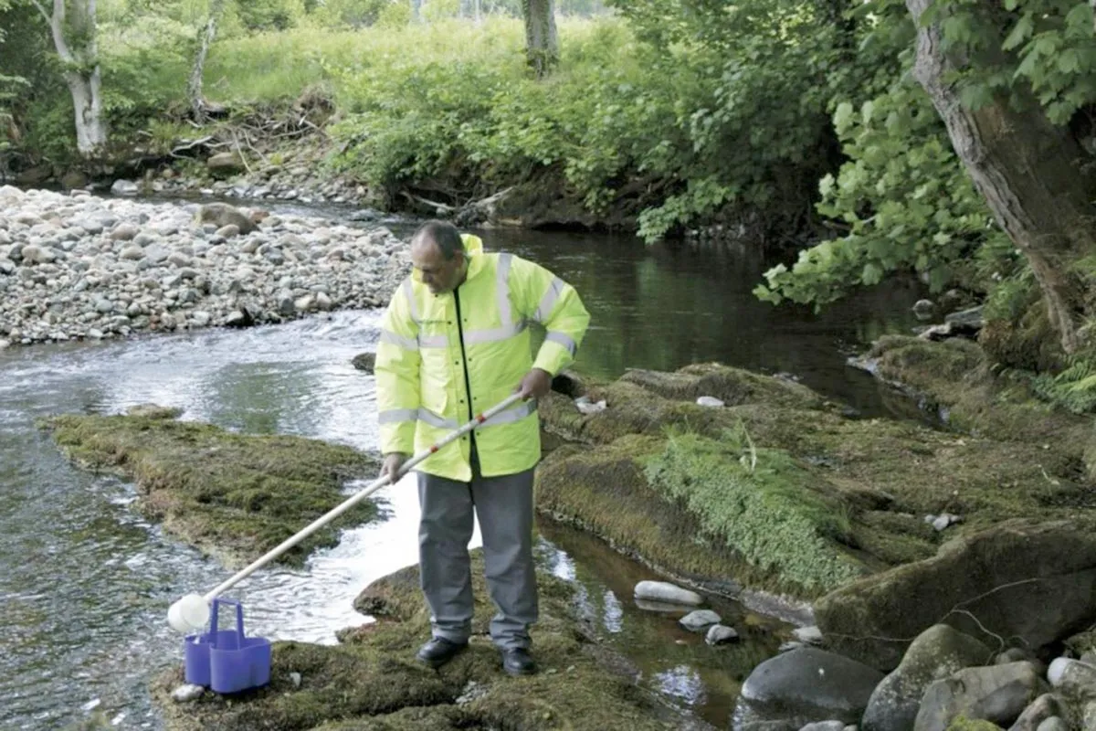 Пробы почвы и воды.