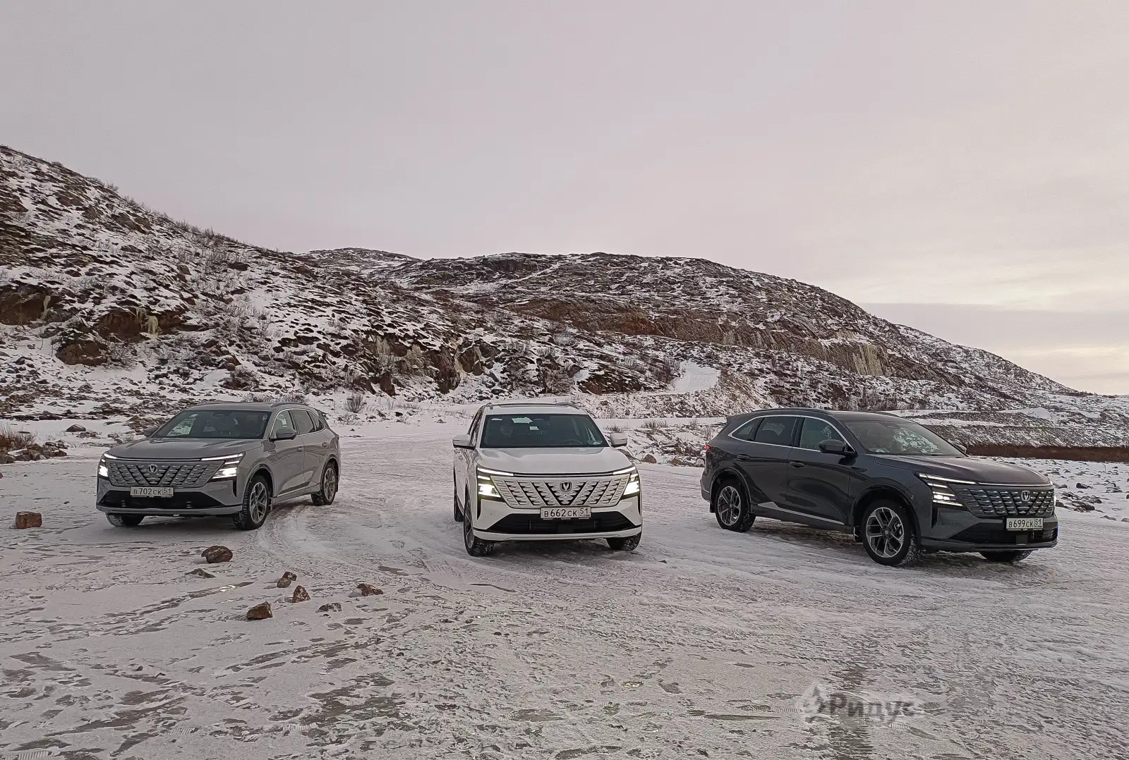 Changan CS75 Plus AWD, передовой ледовый отряд.  