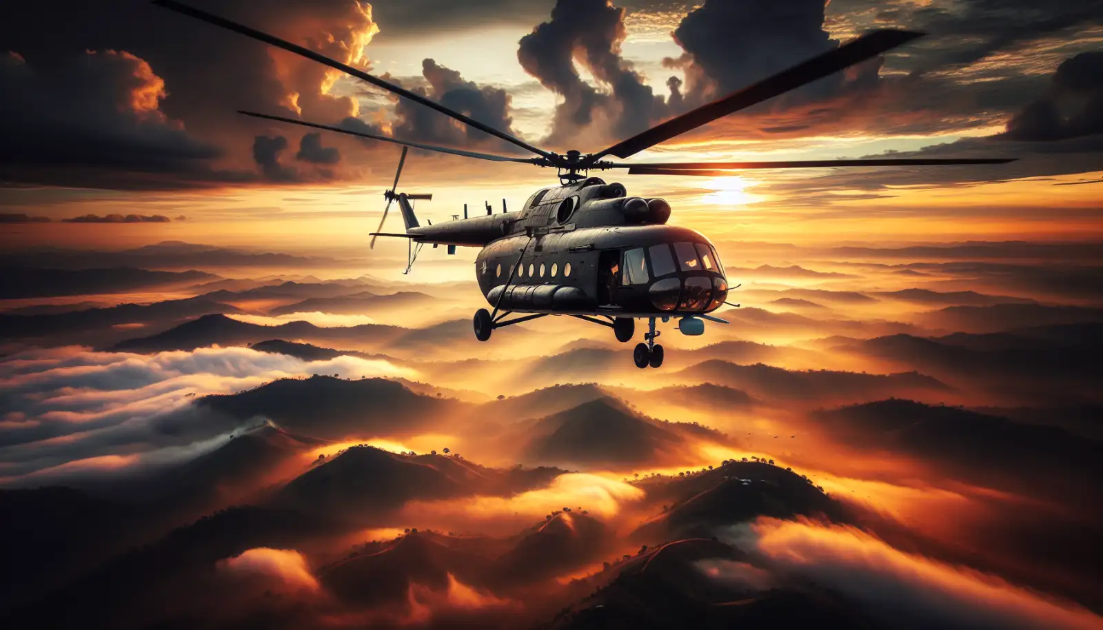 Вертолет Ми-17. 