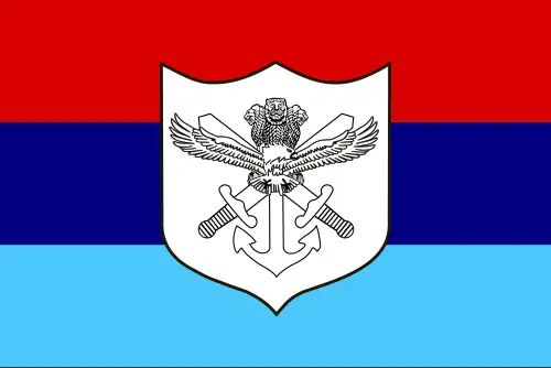 Флаг вооруженных сил Индии. 