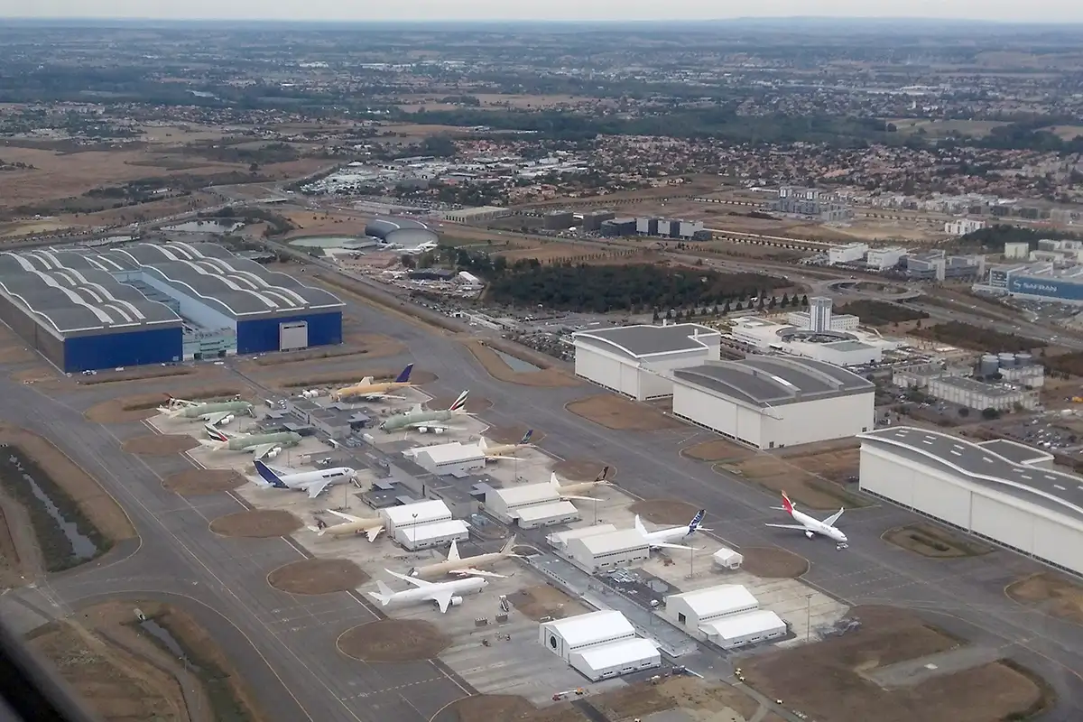 Главные производственные мощности Airbus. 
