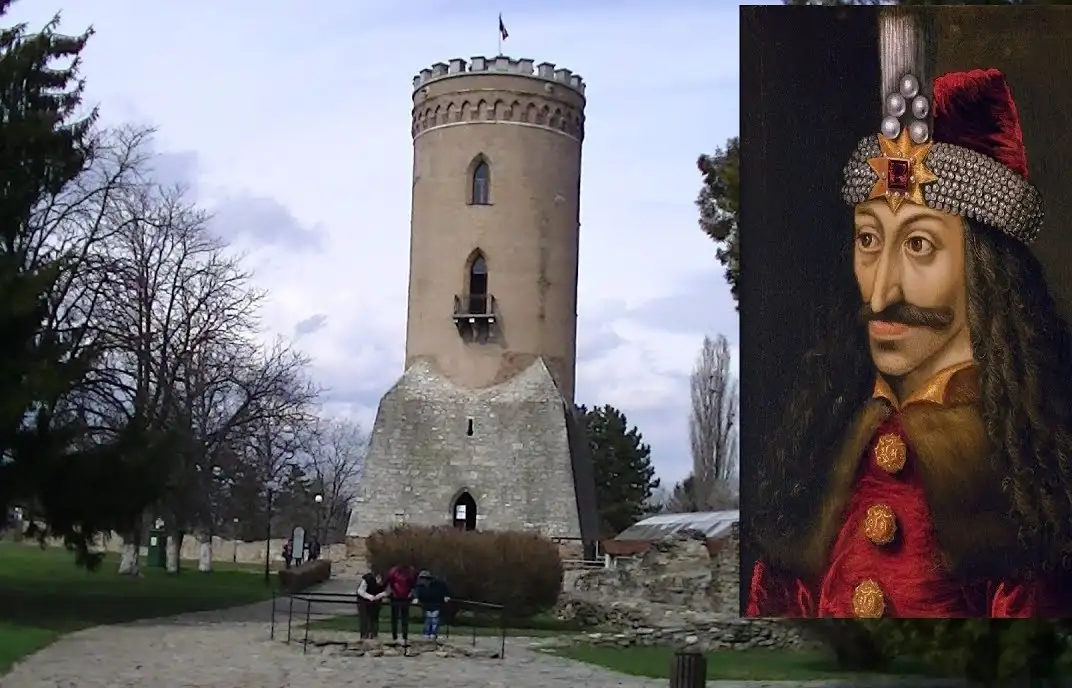 Замок Влада Цепеша в городе Сигишоара, Трансильвания, Румыния