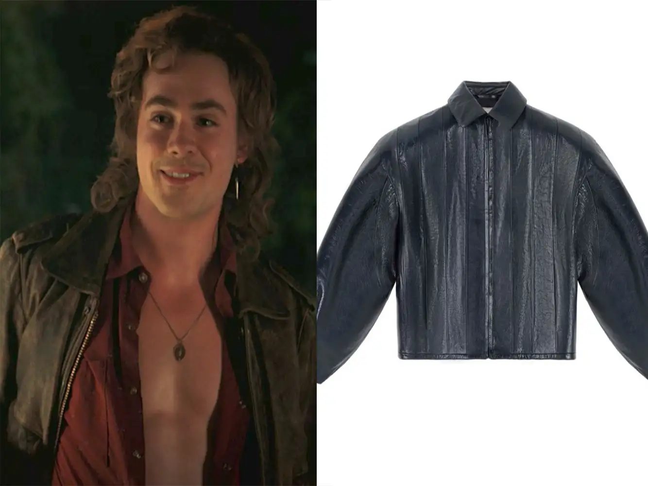 Байкерская куртка Билли Харгроува/Leather Jacket Planta Rosa, 195 000 ₽