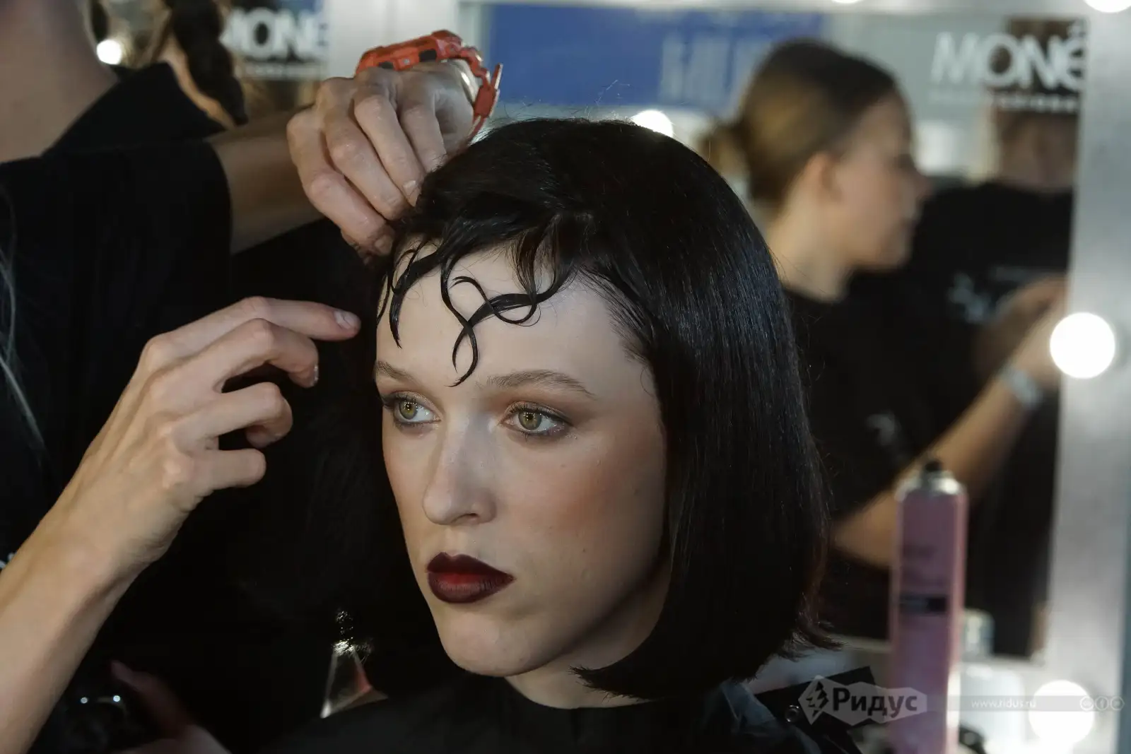 Московская неделя моды, бекстейдж.  