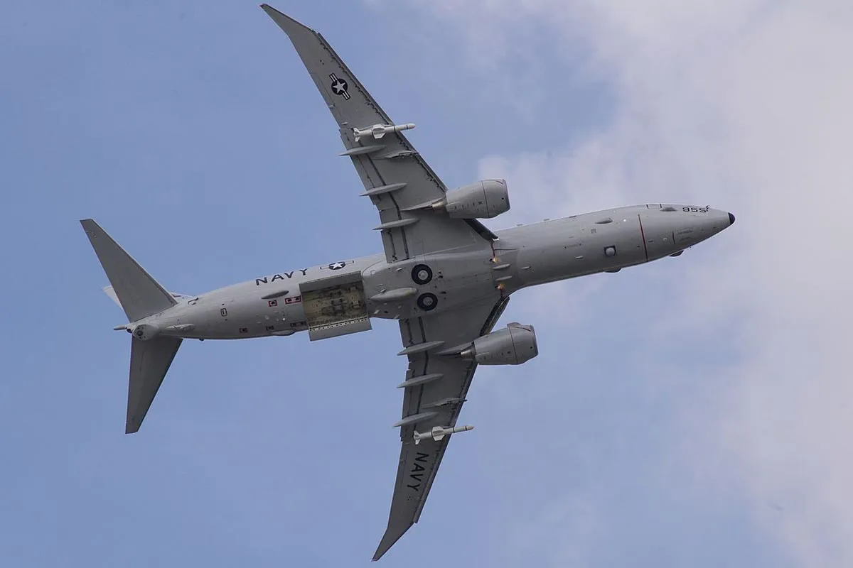 Cамолёт ВВС НАТО Boeing P-8 Poseidon Cамолёт ВВС НАТО Boeing P-8 Poseidon