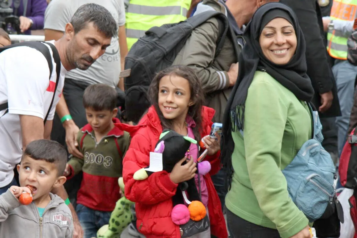 Новые жители Германии.