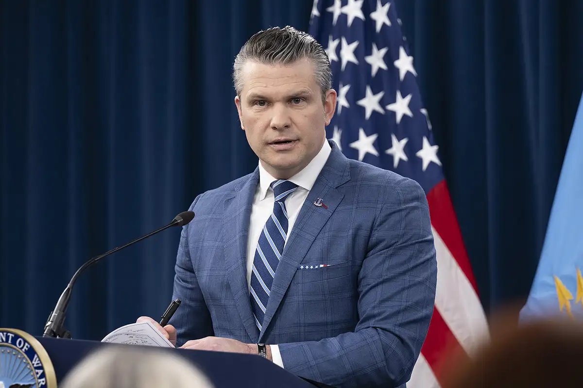 Пит Хегсет. 