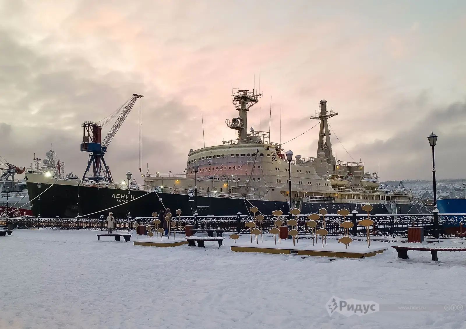 Атомный ледокол «Ленин». 