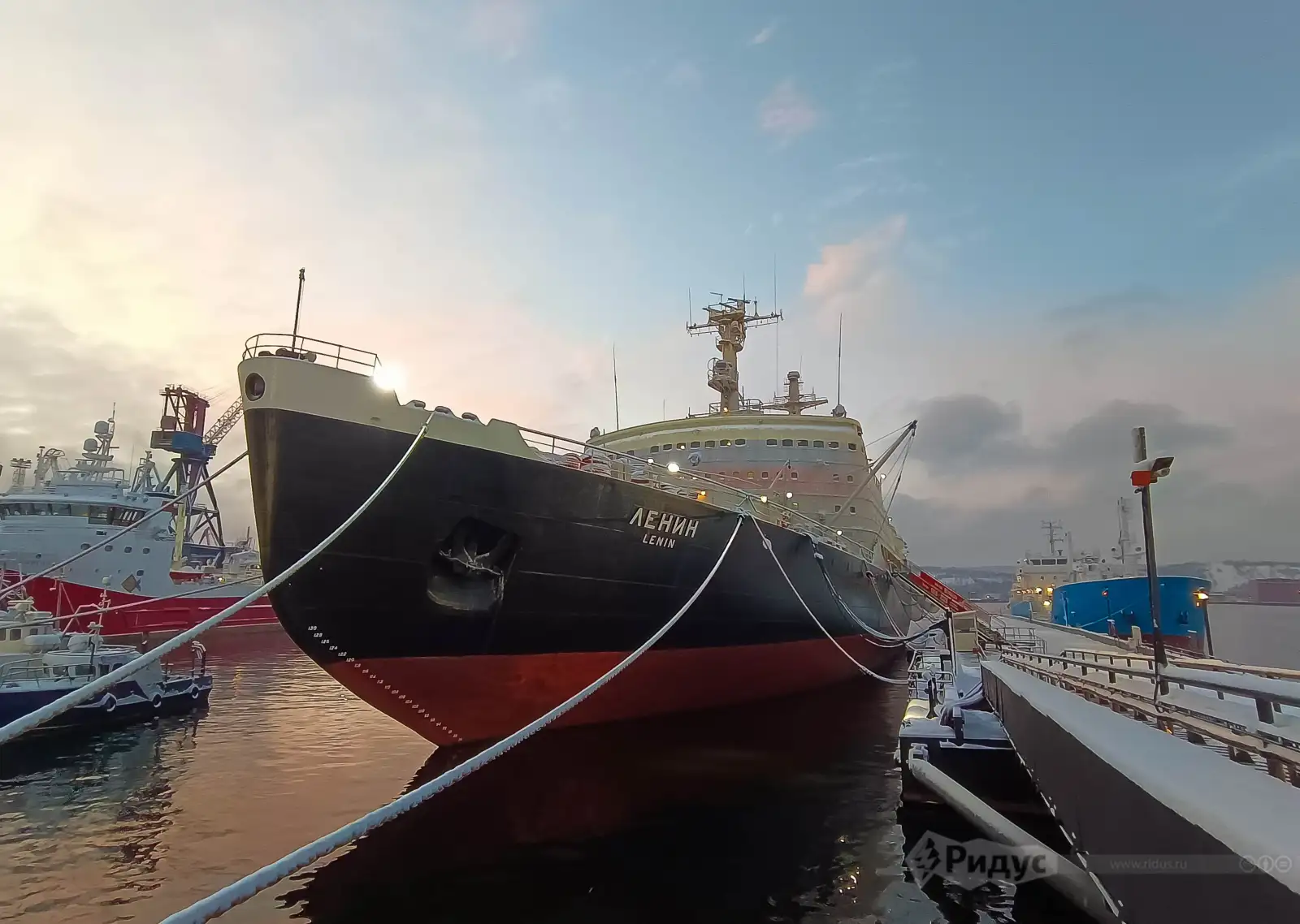 Атомный ледокол «Ленин». 