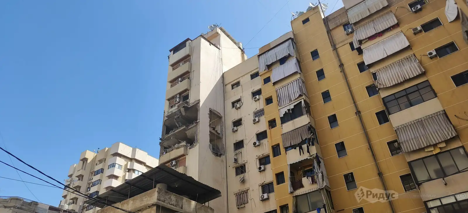 Ливан после израильских ударов. 