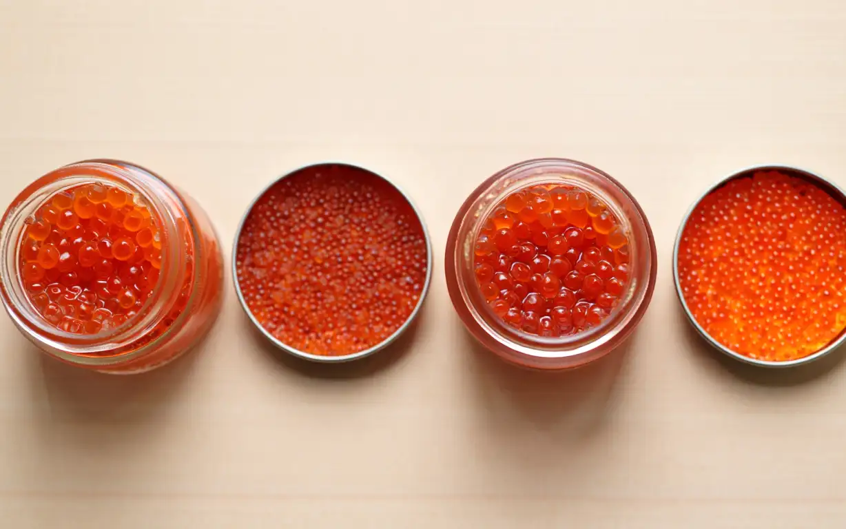 Красная икра.