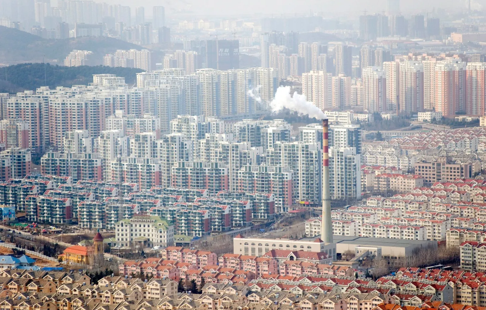 Города-новостройки в Китае. 