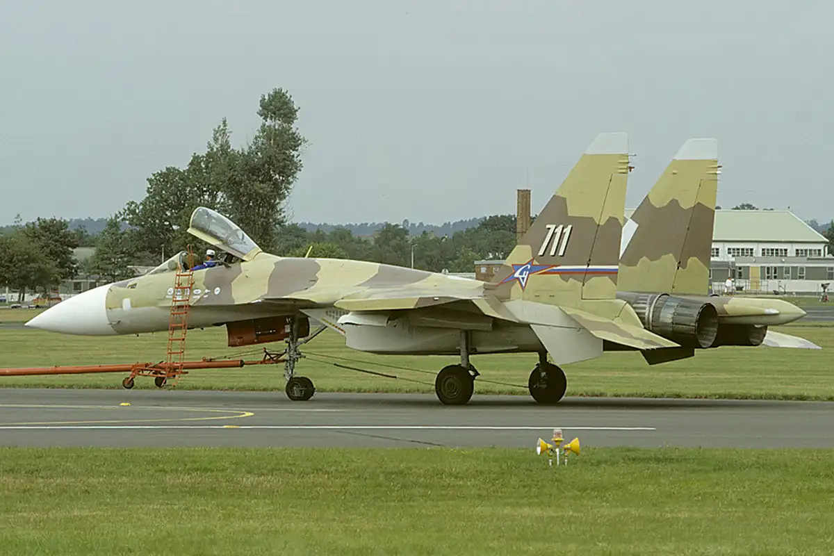 Су-37, 1996 год. 