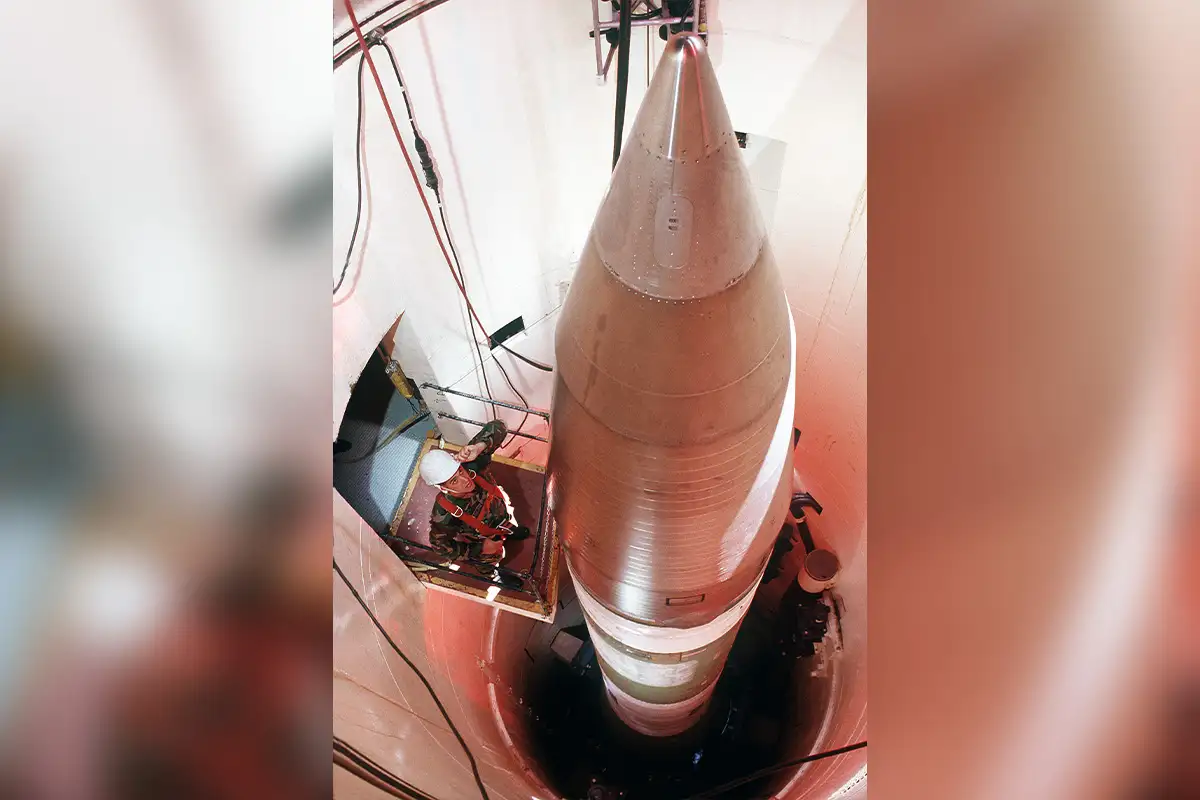 Minuteman III в шахте. 