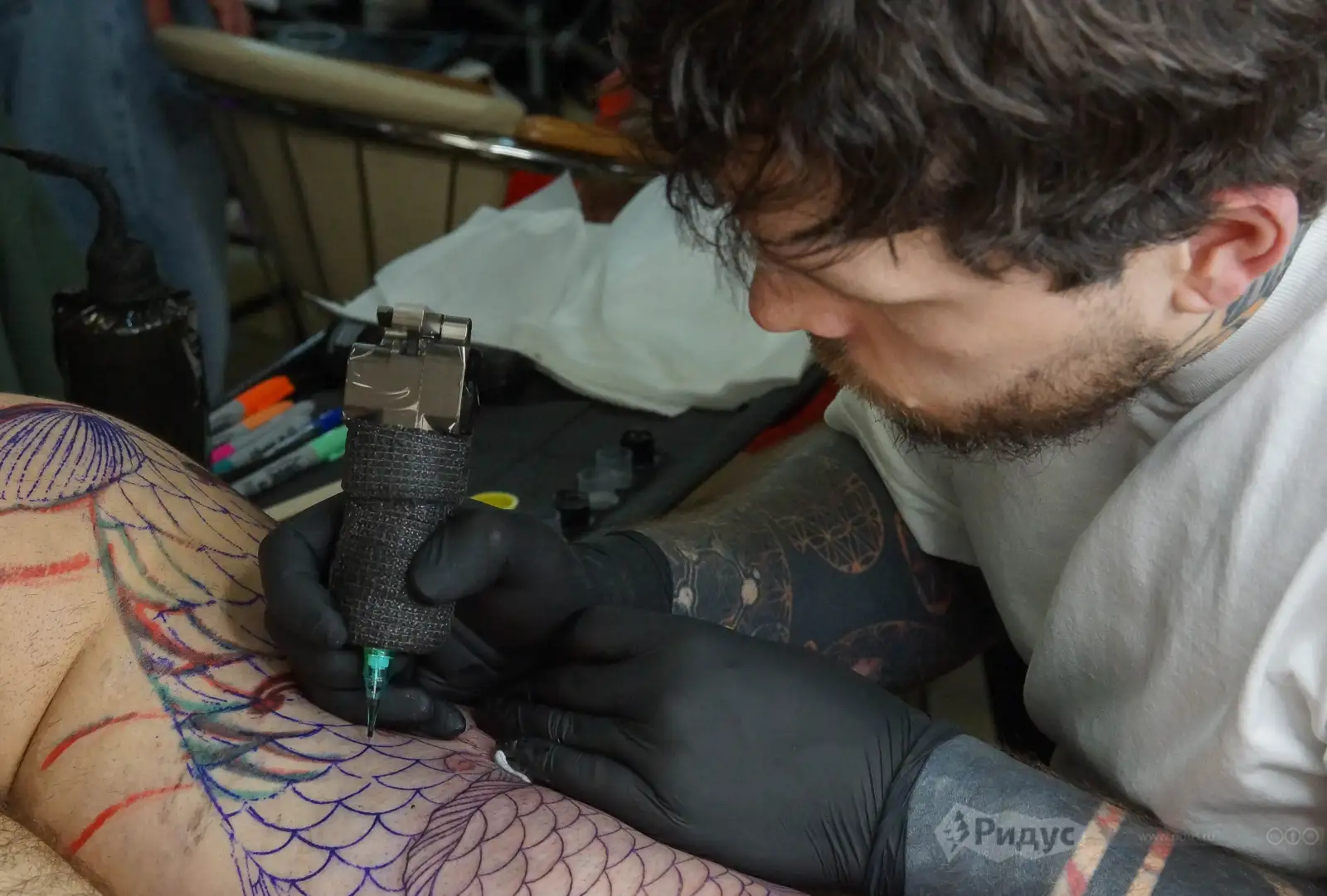 ХХIII Московский Фестиваль татуировки. 