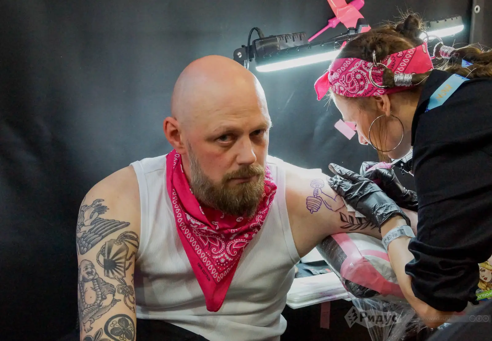 ХХIII Московский Фестиваль татуировки. 