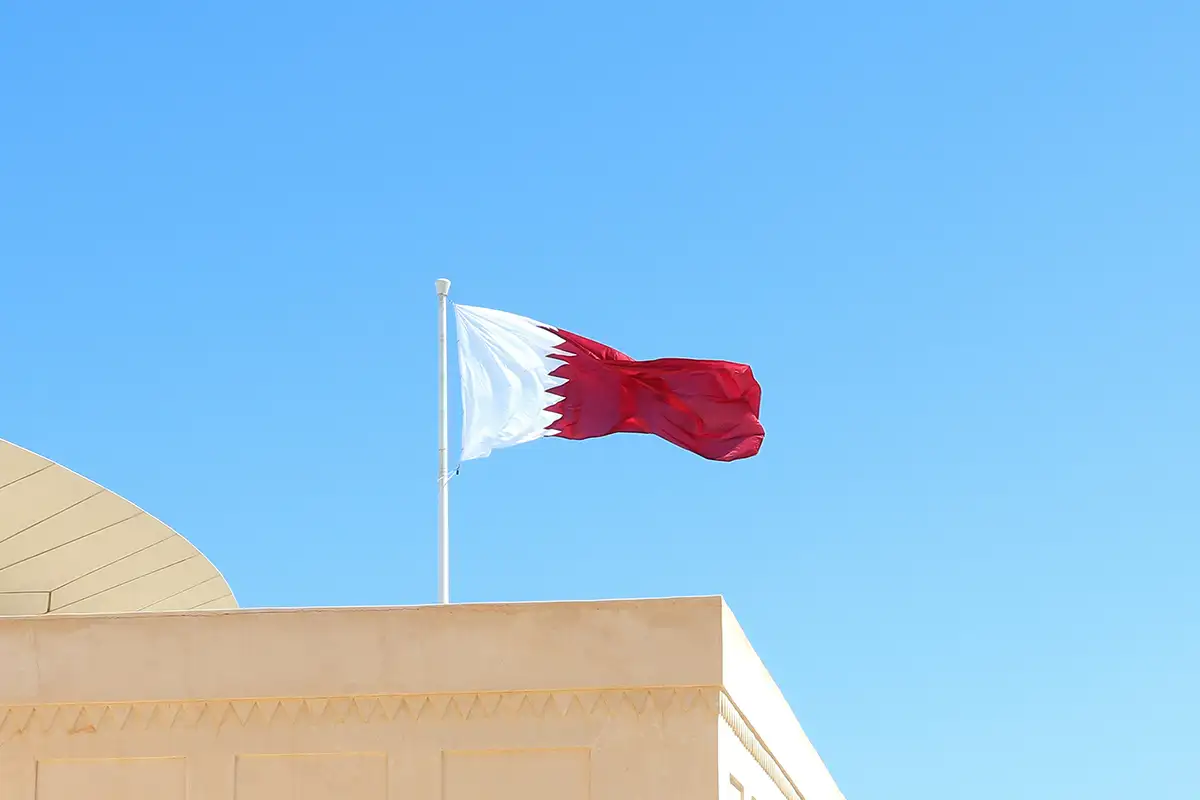 Флаг Катара. 