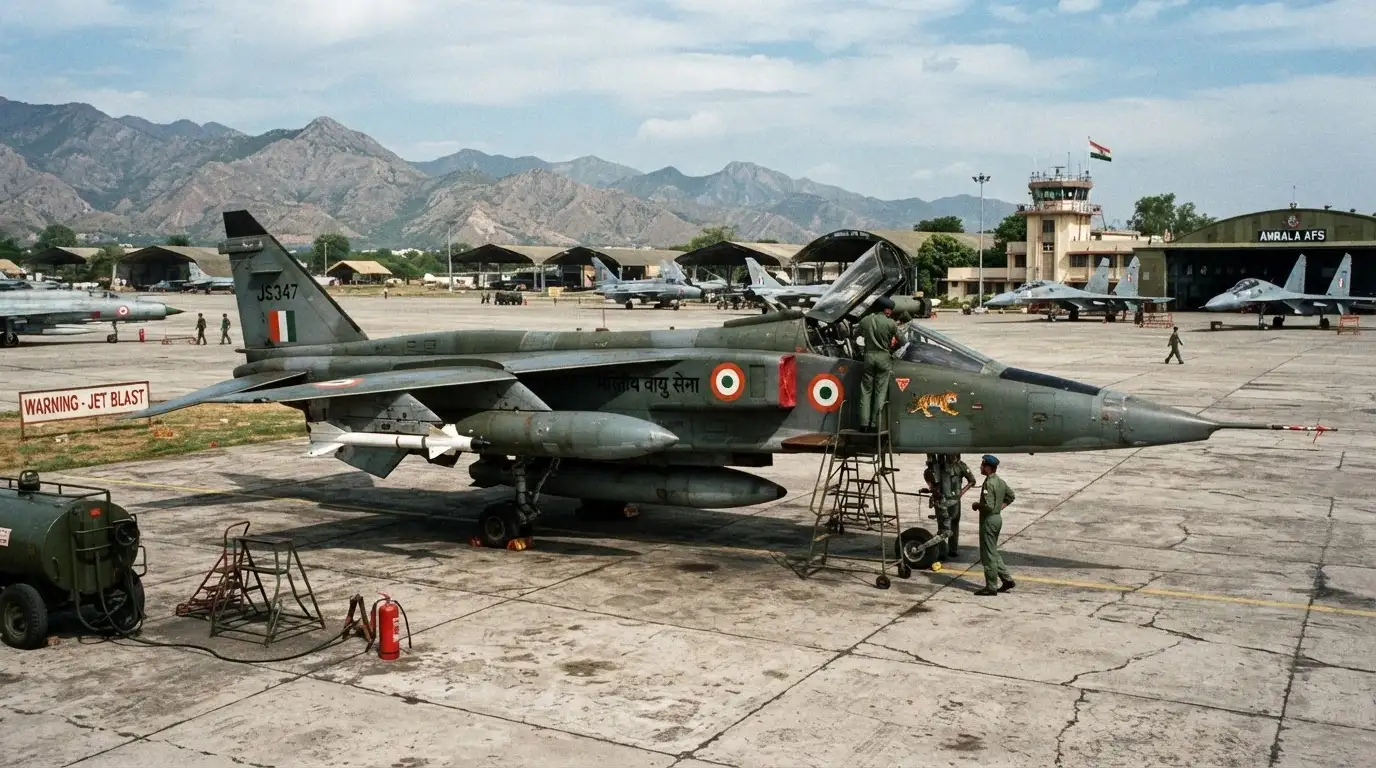 Истребитель Rafale ВВС Индии. 