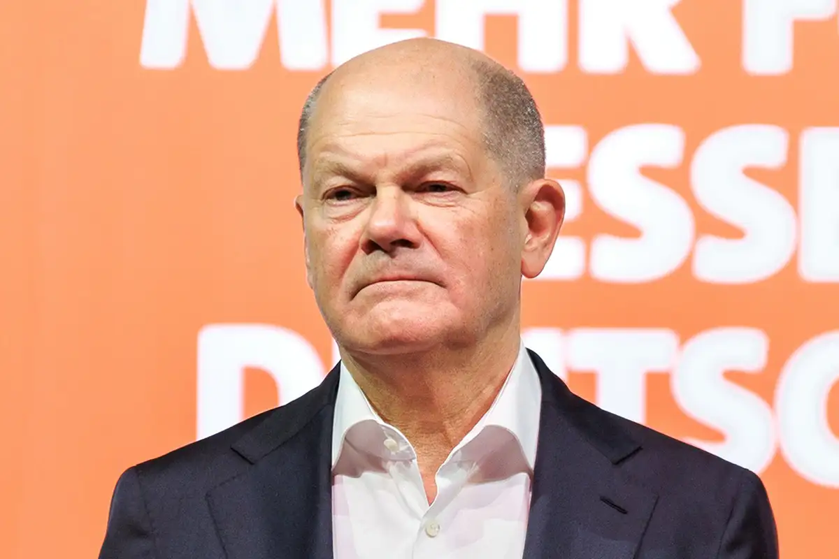 Олаф Шольц. 