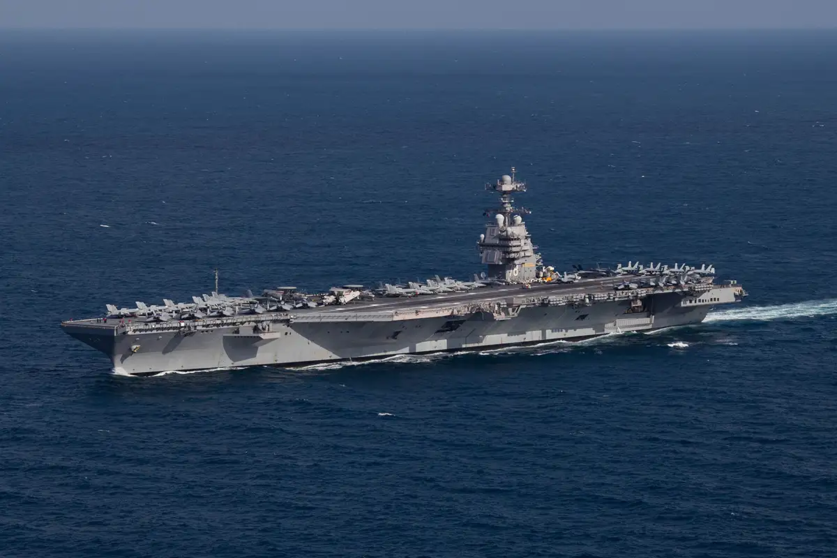 USS Gerald R.Ford. 
