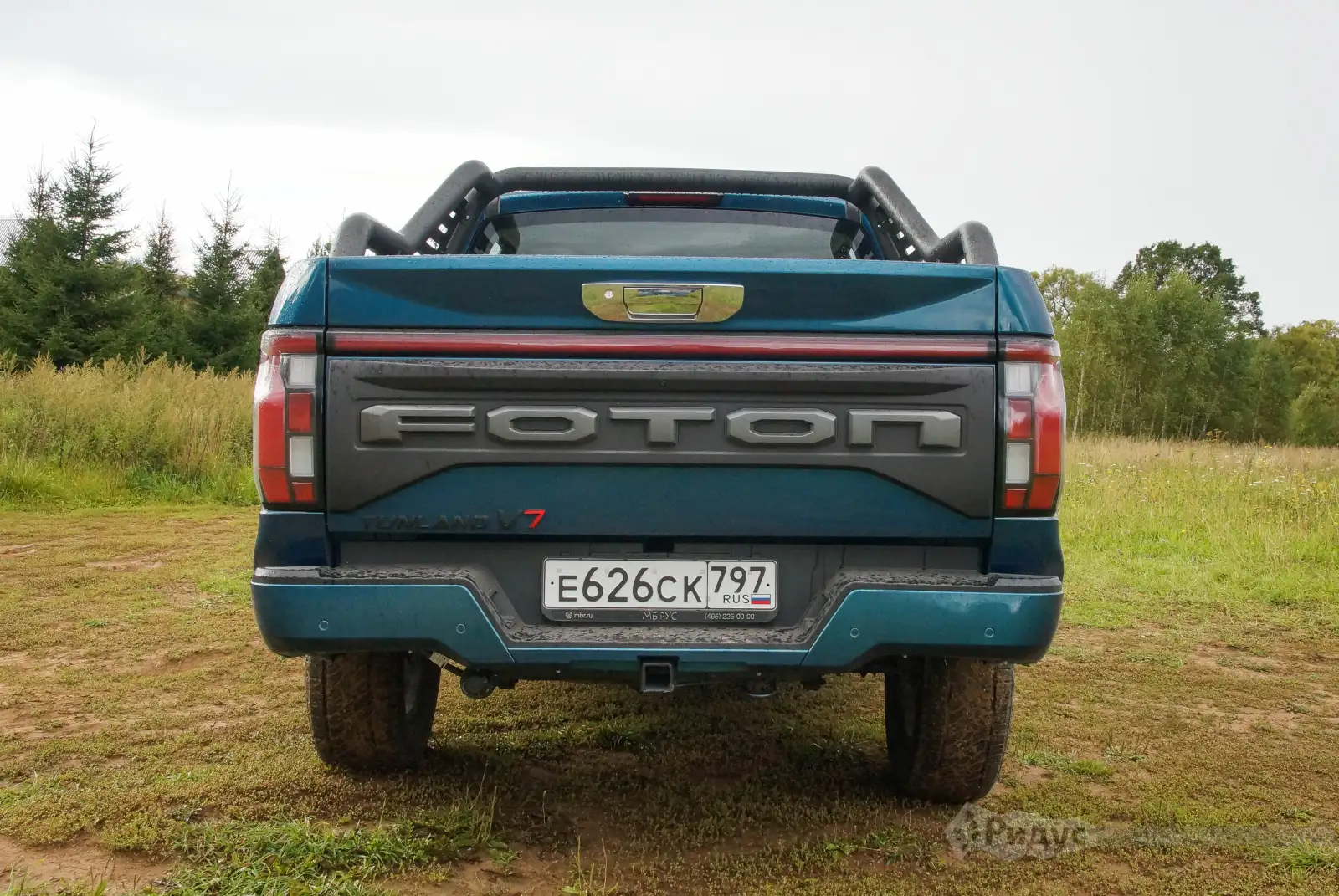 Foton Tunland V7, вид сзади.  